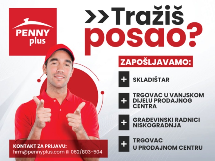 Penny plus zapošljava nove radnike: Kako se prijaviti za posao