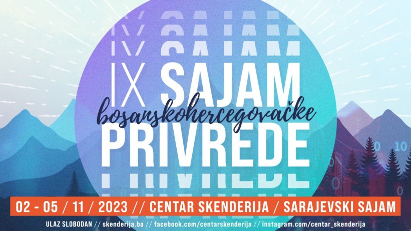 U Skenderiji 2. novembra počinje Sajam bh. privrede, najsadržajniji do sada