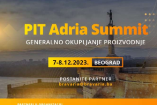 U Beogradu 7. i 8. decembra regionalni 'PIT Adria Summit 2023'