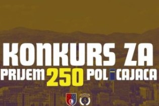 MUP Kantona Sarajevo zapošljava još 250 policajaca