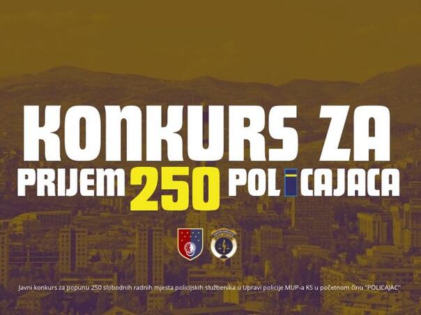 MUP Kantona Sarajevo zapošljava još 250 policajaca