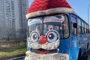 Sarajevski autobusi u svečanom ruhu za praznike