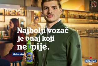 Heineken na tržištu BiH pokrenuo kampanju 'Kada voziš nemoj piti - Najbolji vozač'