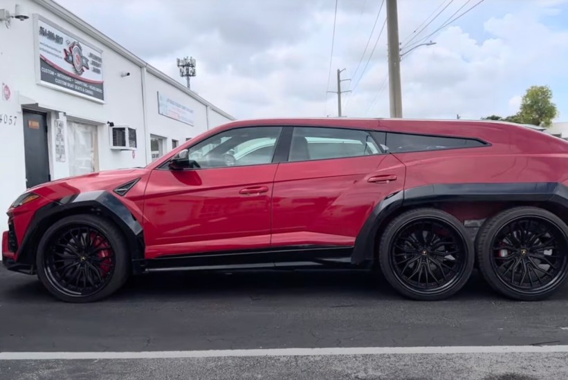 Jeste li vidjeli Lamborghini Urus sa šest točkova?