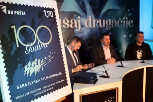 Od danas u opticaju poštanska marka '100 godina Sarajevske filharmonije'