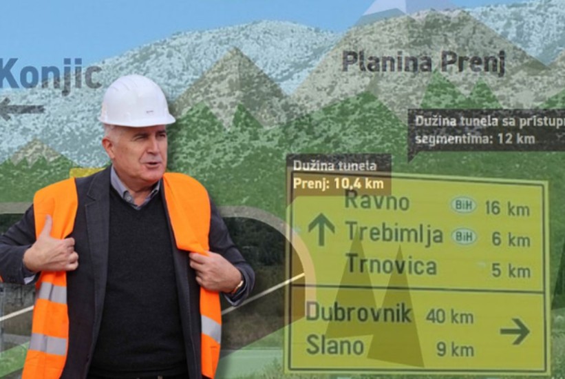 Dok Čović gradi spojeve s Hrvatskom, tunel Prenj na čekanju