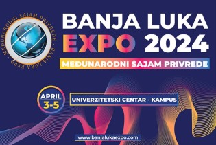 Međunarodni sajam privrede sajam 'Banja Luka EXPO 2024' od 3. do 5. aprila
