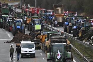Ne jenjavaju protesti francuskih farmera