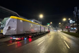 Šteta: Stigao još jedan novi tramvaj u Sarajevo