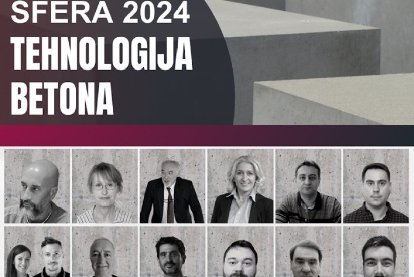 Sutra počinje konferencija i sajam 'Sfera 2024: Tehnologija betona' u Sarajevu