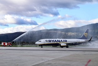 Video: Prvi let iz Geteborga kompanije Ryanair u Sarajevo