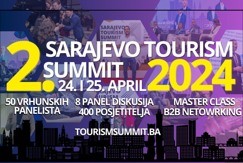 Počinje drugo izdanje Sarajevo Tourism Summit 2024!