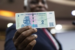 Zimbabveov guverner izražava zabrinutost zbog jačanja nove valute u odnosu na dolar