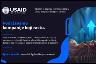 USAID otvorio poziv: Podrška kompanijama sa dijasporskim učešćem