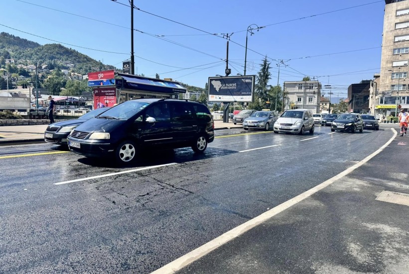 Šteta: Završeni radovi na dionici saobraćajnice na Obali Kulina bana