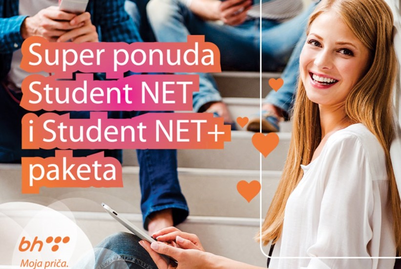 Započnite novu akademsku godinu sa Student NET paketima BH Telecoma!