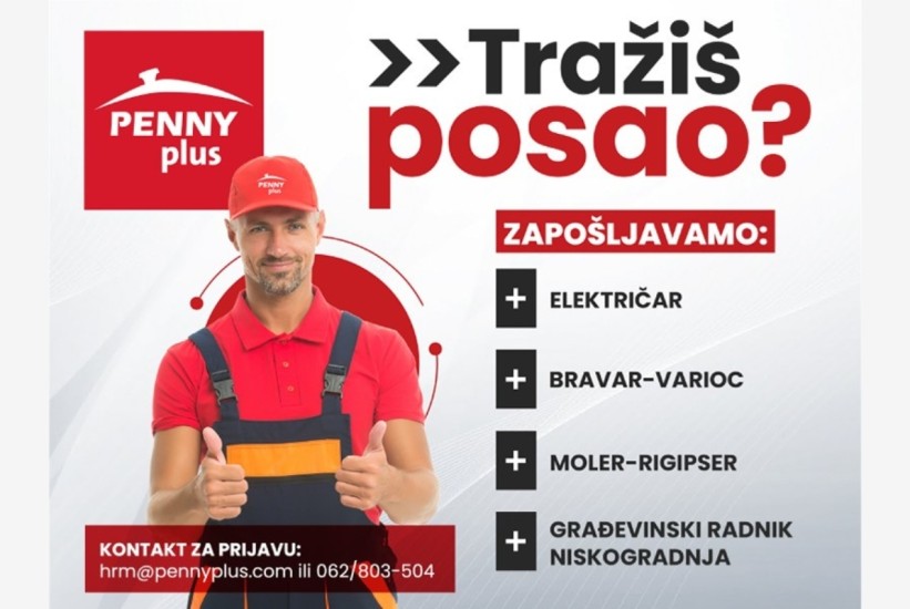 Penny plus u potrazi za više radnika