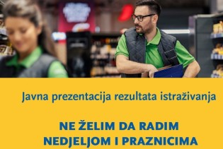 Sutra javna prezentacija istraživanja o neradnoj nedjelji u FBiH