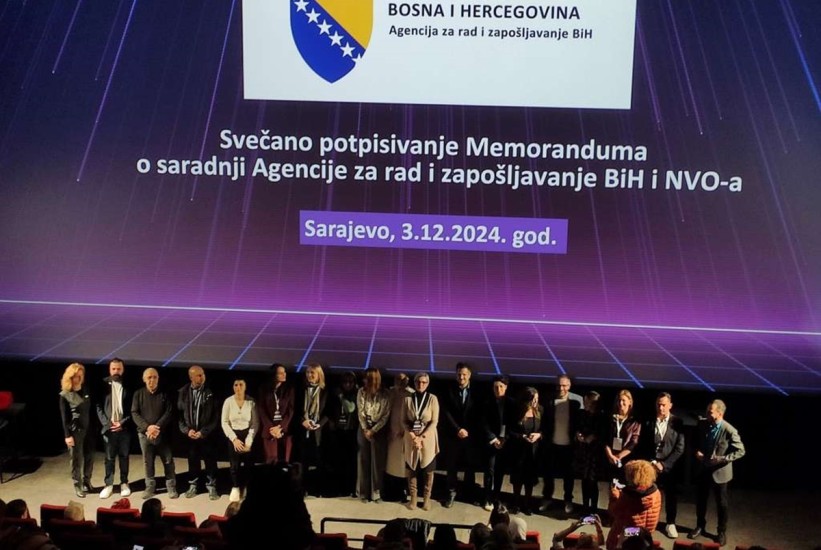 Agencija za rad i zapošljavanje BiH potpisala Memorandum o saradnji sa nevladinim organizacijama