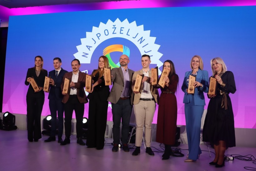 Proglašeni najpoželjniji poslodavci u BiH za 2024. godinu!