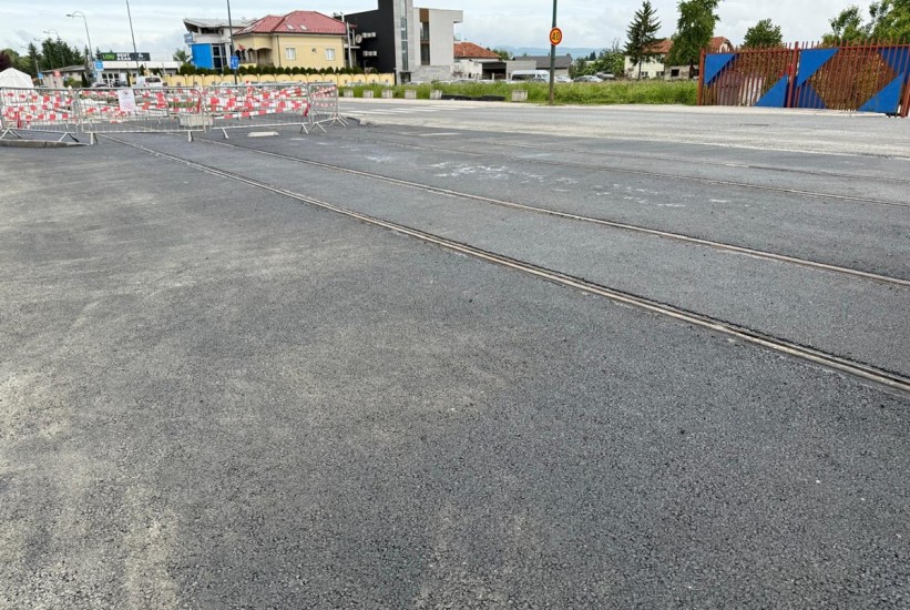 Završeni radovi na prvoj raskrsnici buduće tramvajske pruge do Hrasnice