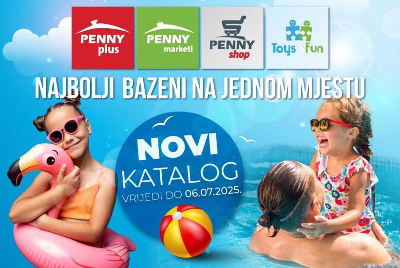 Ljeto je stiglo: Penny vam donosi sve što vam treba za savršen vodeni svijet!