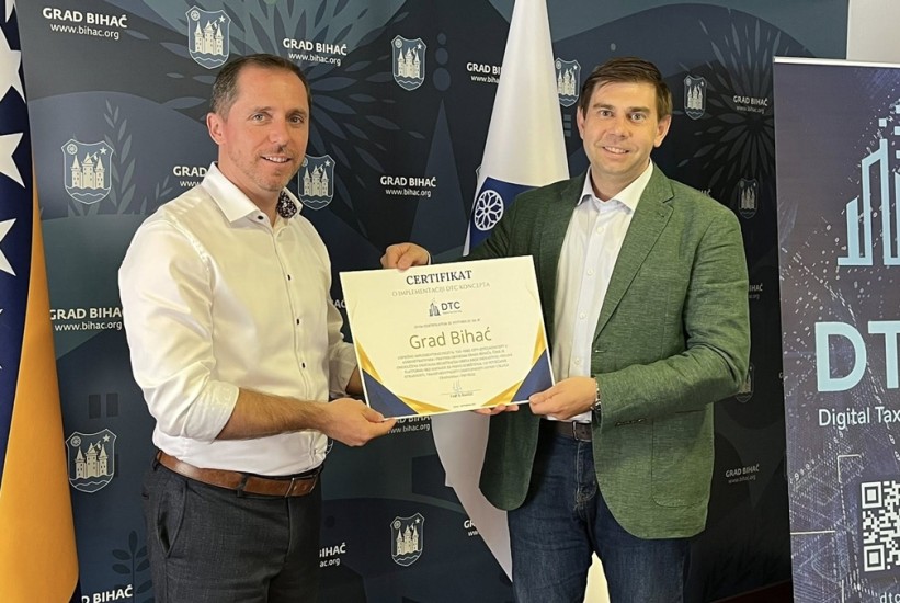 Bihać među tri lokalne zajednice u BiH koje koriste platform Digital tax free