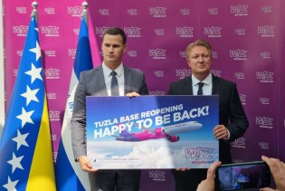 Wizz Air vraća bazu u Tuzlu - Dva aviona, devet linija i 500.000 novih putnika