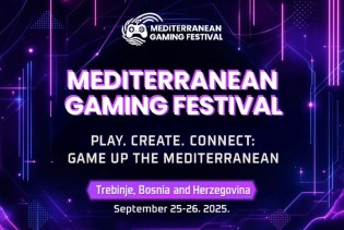 Trebinje 25. i 26. septembra domaćin prvog Mediterranean Gaming Festivala 2025.
