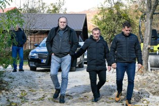 Pandurević i Čomor obišli gradilišta: Projekti vrijedni više od tri miliona KM