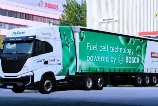 Bosch u logistici fabrike koristi prvi kamion s gorivim ćelijama