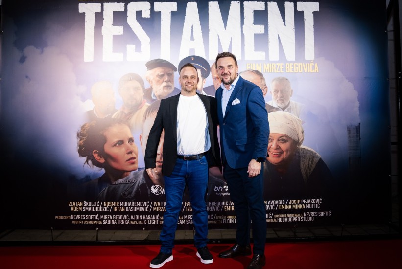 Film "Testament (Amanet 2)" pogledalo više od 100.000 gledalaca u BiH