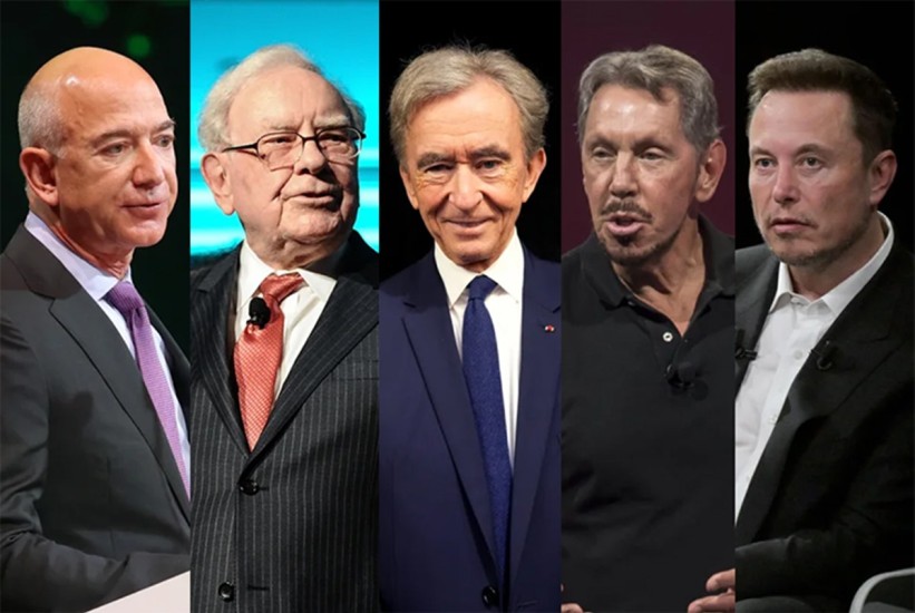 Svijet sve bogatijih milijardera: Samo 2024. zaradili dodatna 2 biliona dolara