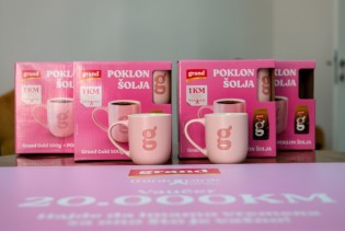 Grand kafa uručila donaciju u vrijednosti 20.000 KM udruženju Think Pink
