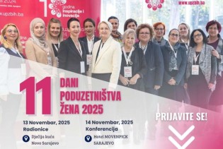 Dani poduzetništva žena 2025: Sarajevo i ove jeseni centar ženskog liderstva i inovacija