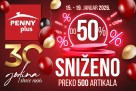 Velika januarska akcija u Penny Plus prodajnim centrima povodom 30 godina uspješnog poslovanja