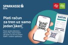 IMPL mobilno bankarstvo Sparkasse Bank: Sada i brzo QR plaćanje u Penny Plus prodavnicama