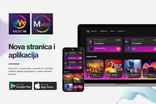 Klik do muzike: Radio M lansirao novu stranicu i aplikaciju